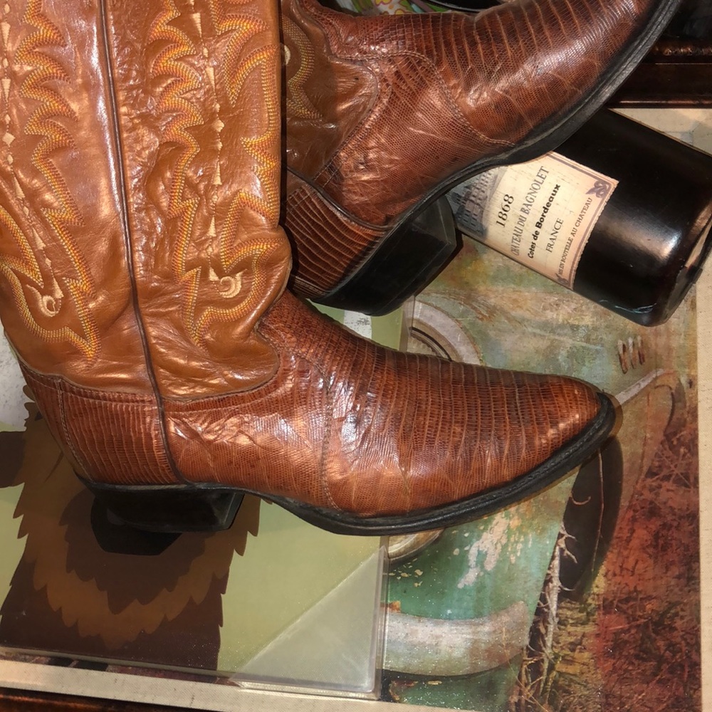 👨🏻🏆Tony Lama 🏆👨🏻 Sz. 10 🏆👨🏻Cowboy Boots🏆